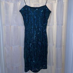 Sequin homecoming dress